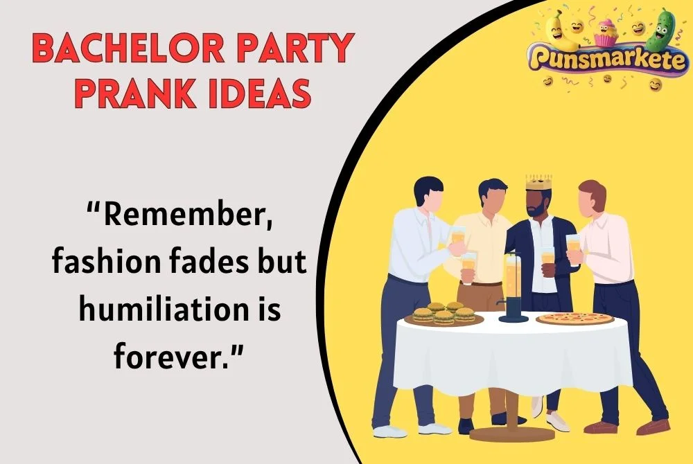 Bachelor Party Prank Ideas