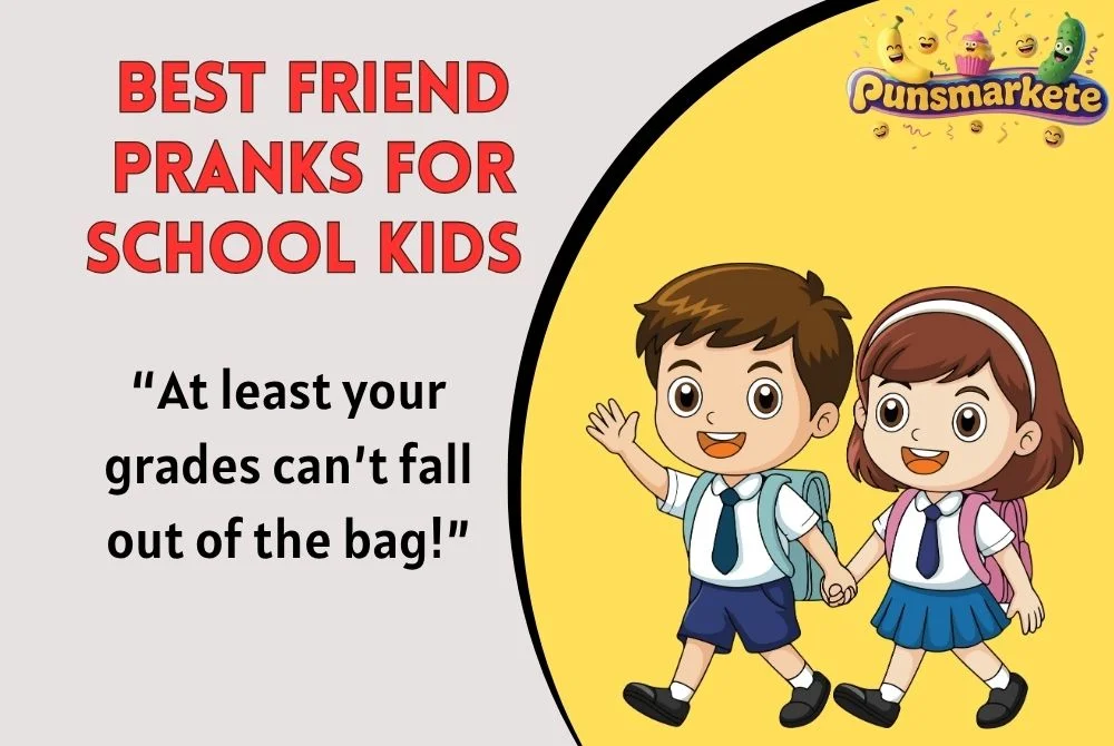 Best Friend Pranks for School Kids