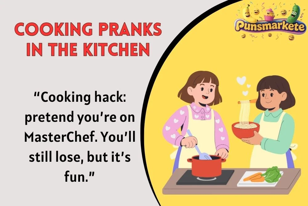 Cooking Pranks in the Kitchen