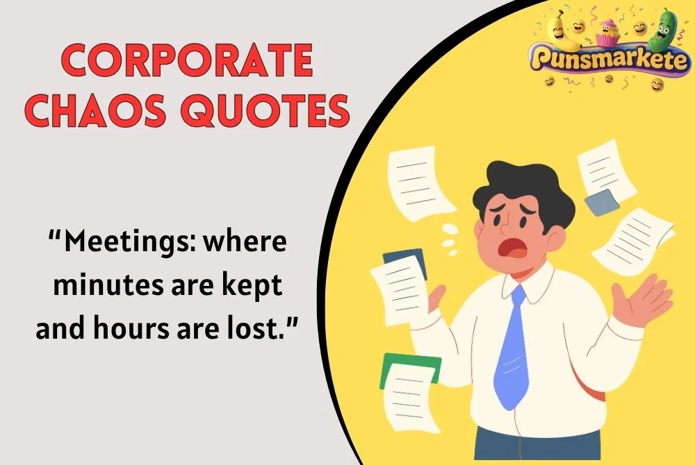 Corporate Chaos Quotes