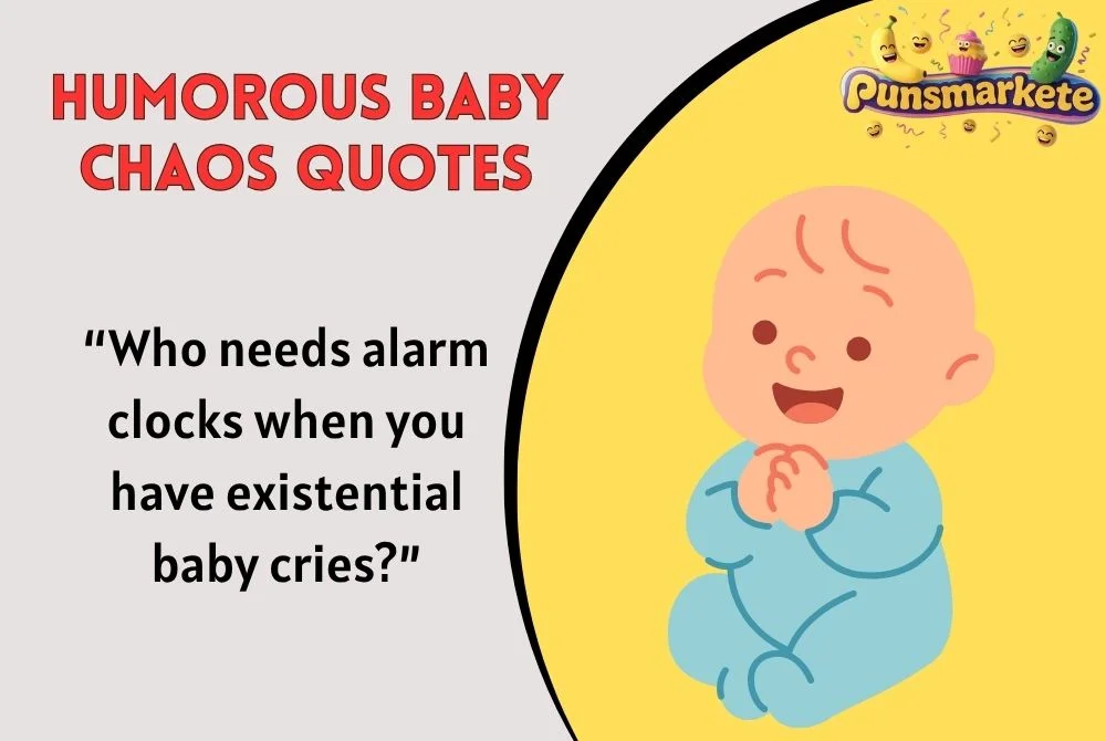 Humorous Baby Chaos Quotes