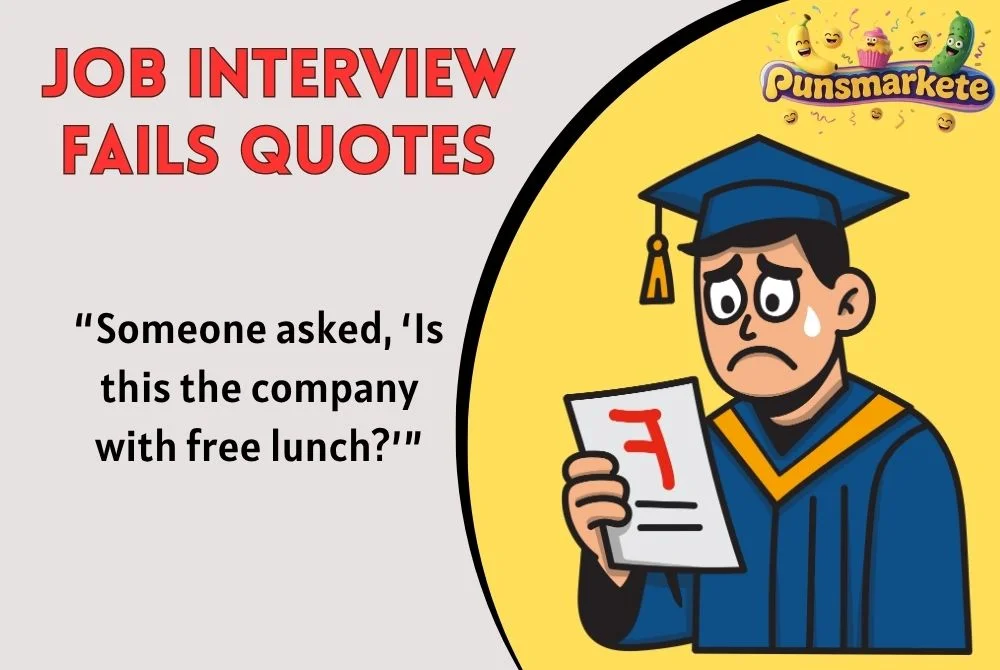 Job Interview Fails Quotes