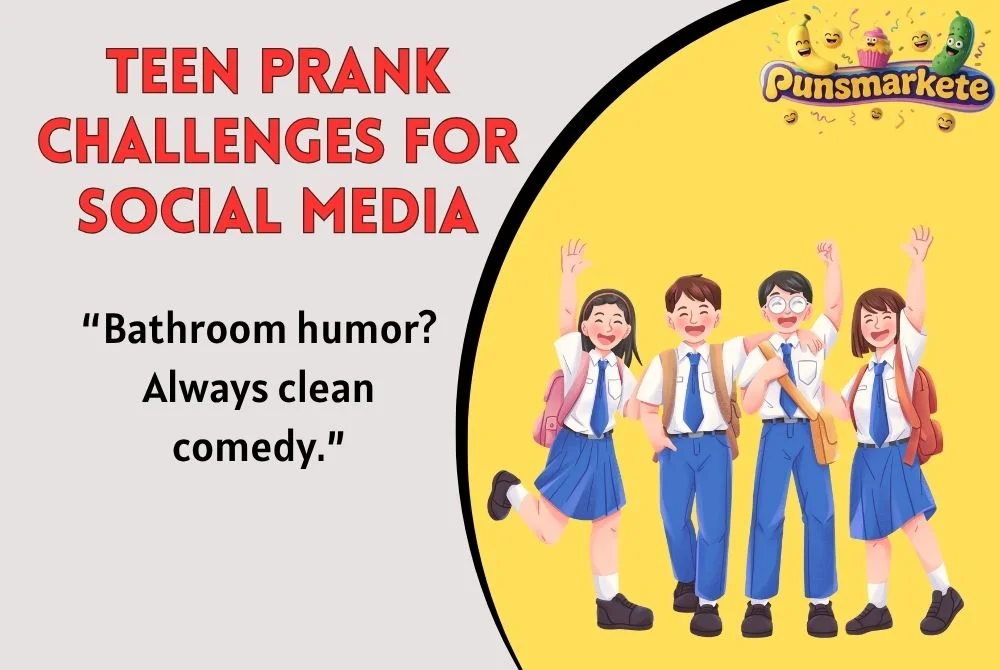 Teen Prank Challenges for Social Media