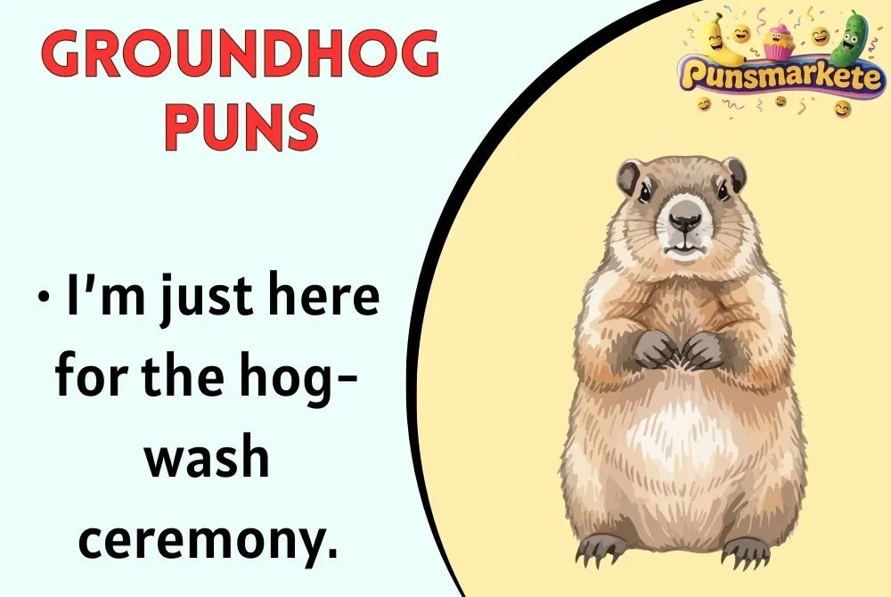 Groundhog Puns