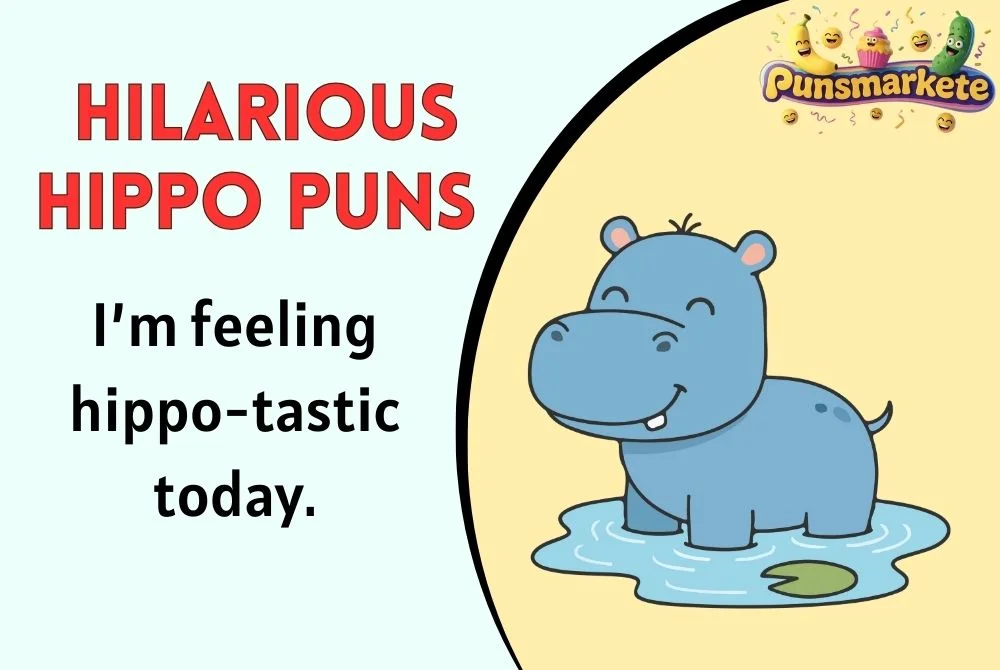 Hilarious Hippo Puns