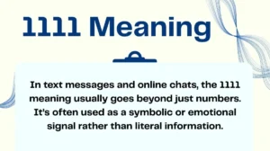 1111 Meaning