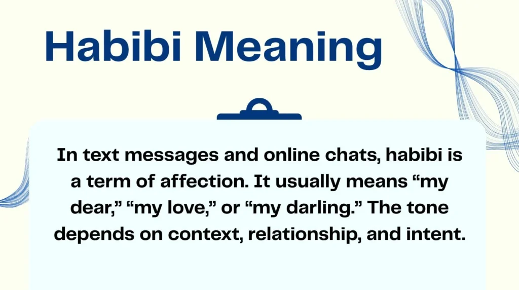 Habibi Meaning