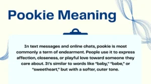 Pookie Meaning