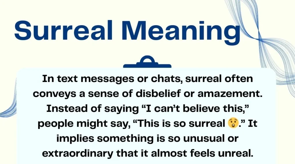 Surreal Meaning