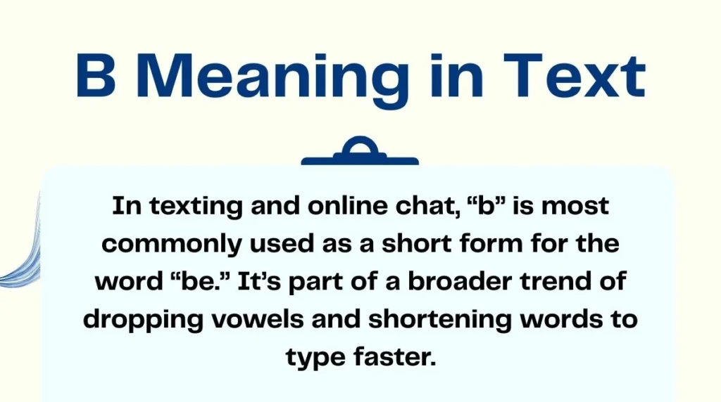 B Meaning in Text