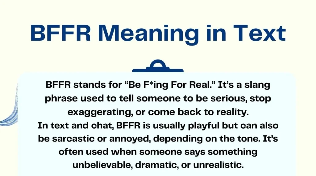 BFFR Meaning in Text
