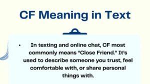 CF Meaning in Text