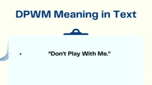 DPWM Meaning in Text