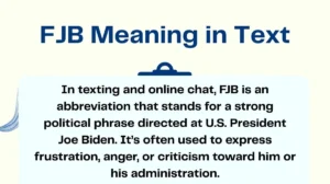 FJB Meaning in Text