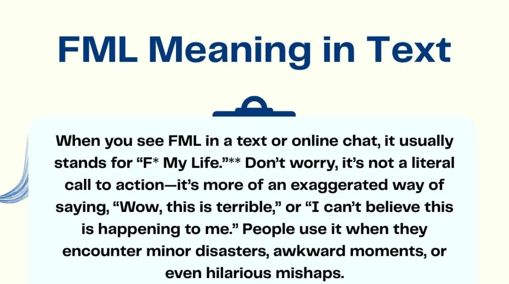 FML Meaning in Text