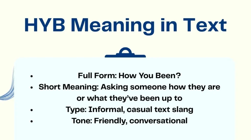 HYB Meaning in Text