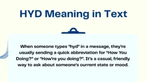 HYD Meaning in Text