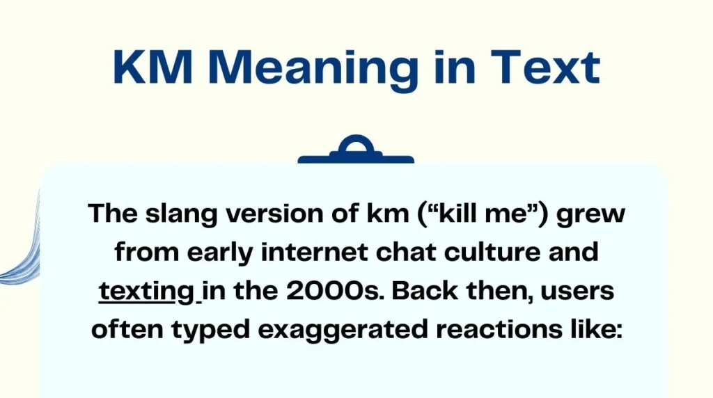 KM Meaning in Text