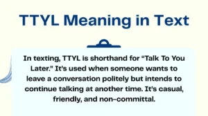 TTYL Meaning in Text