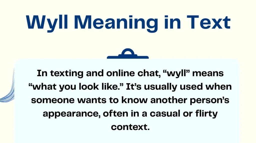 Wyll Meaning in Text